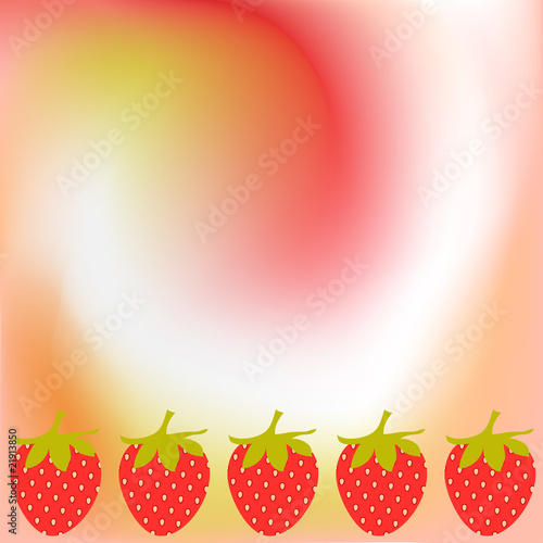 Strawberry background