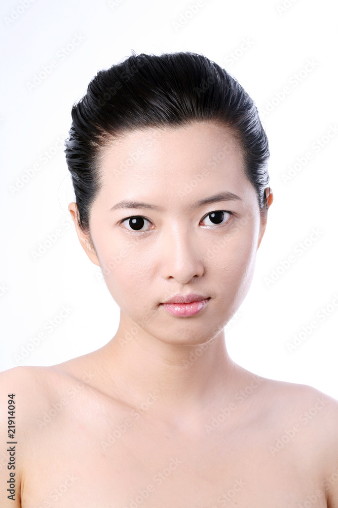 Close-up portrait of sexy asian young woman Close-up portrait of sexy asian young woman