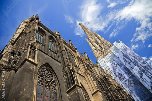 Canvas Print St. Stephan cathedral in Vienna, Austria