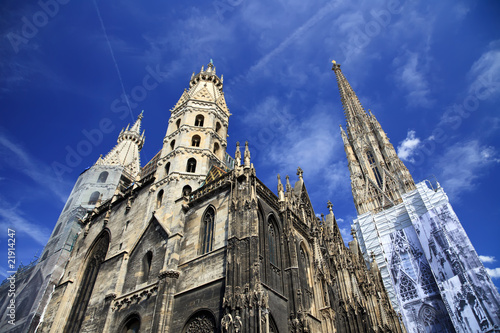 Photography St. Stephan cathedral in Vienna