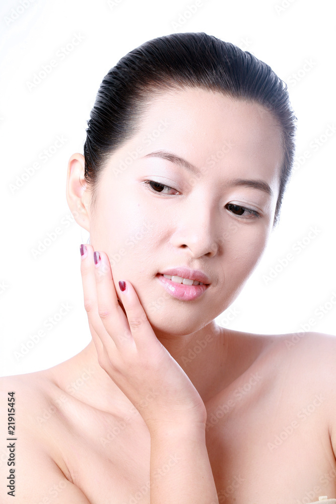 Close-up portrait of sexy asian young woman Close-up portrait of sexy asian young woman