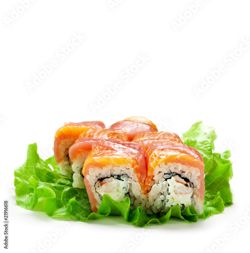 Salmon and Tuna Roll