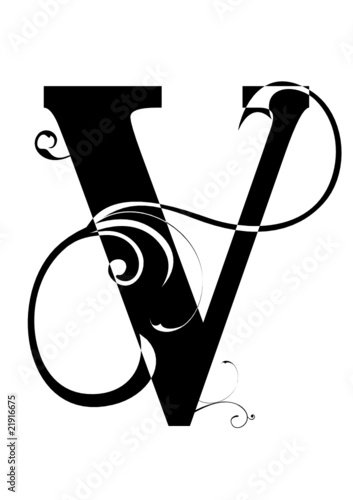 letra V alfabeto