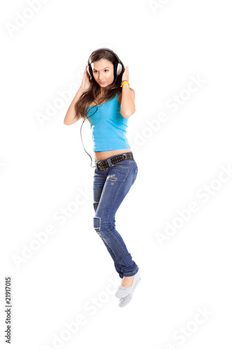 Dancing and Listen Music