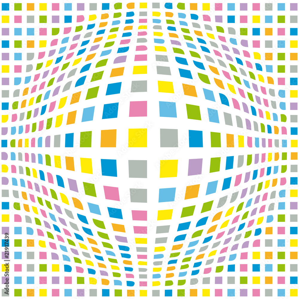 background abstract mosaic 3D- vector illustration