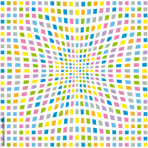 background abstract mosaic 3D- vector illustration