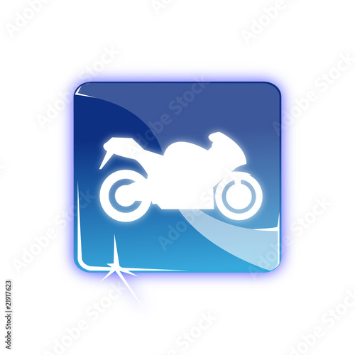 Picto cyclomoteur - Icon moto bike