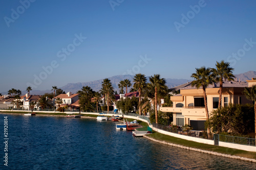 Waterfront houses © MaxFX