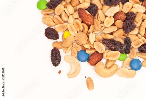 Mixed Nuts Trail Mix with Space for Text
