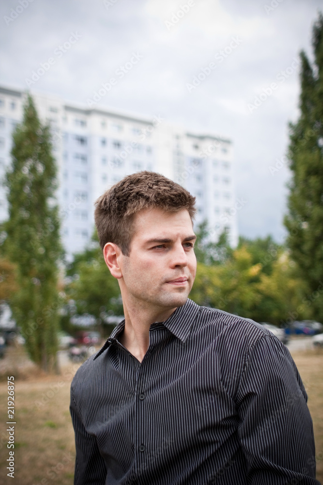 young male portrait young male portrait
