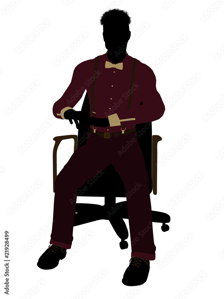 Male Business Silhouette 3 Male Business Silhouette 3