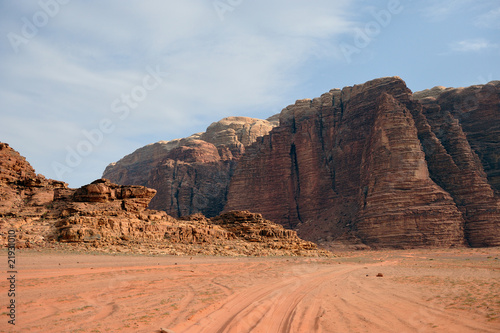 Obraz na płótnie Desert Wadi Rum JOrdan w salonie