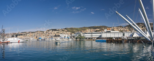 Genova, panorama del Porto Antico
