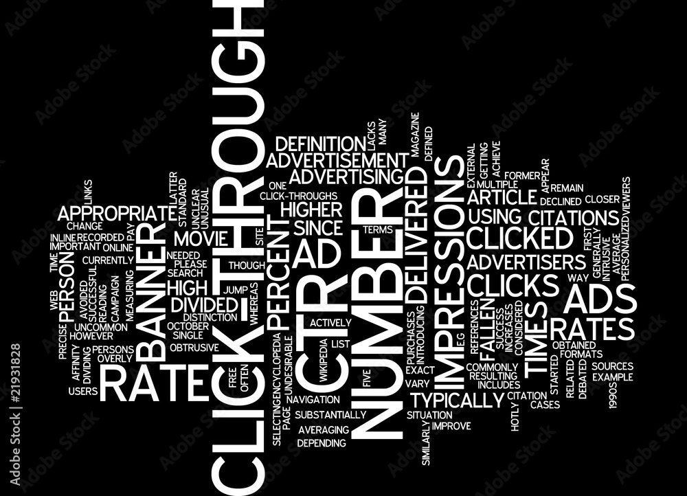 Click Through Rate (CTR) - Online Advertising Click Through Rate (CTR) - Online Advertising