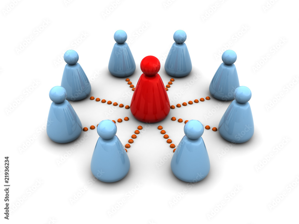 Obraz premium leadership