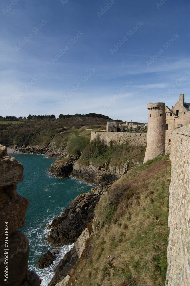 Fototapeta premium panorama dal fort la latte