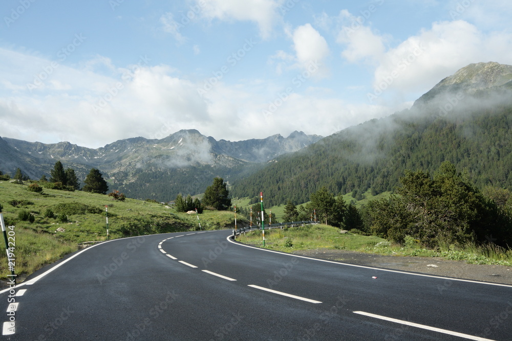 Route,Cirque des Pessons,Andorre Route,Cirque des Pessons,Andorre