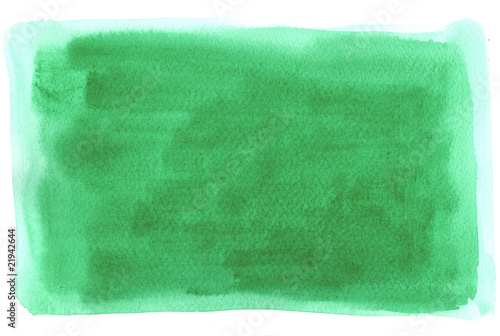 green texture watercolor background painting