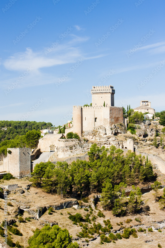 Marques de Villena Castle, Alarcon, Castile-La Mancha, Spain