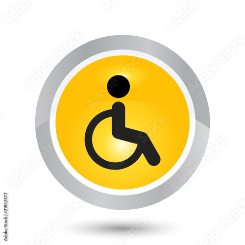 behindert symbol zeichen behinderung rollstuhl