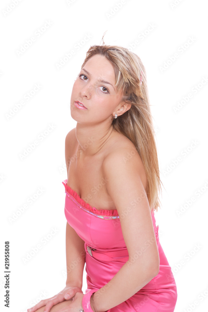 Obraz premium Beautiful young woman