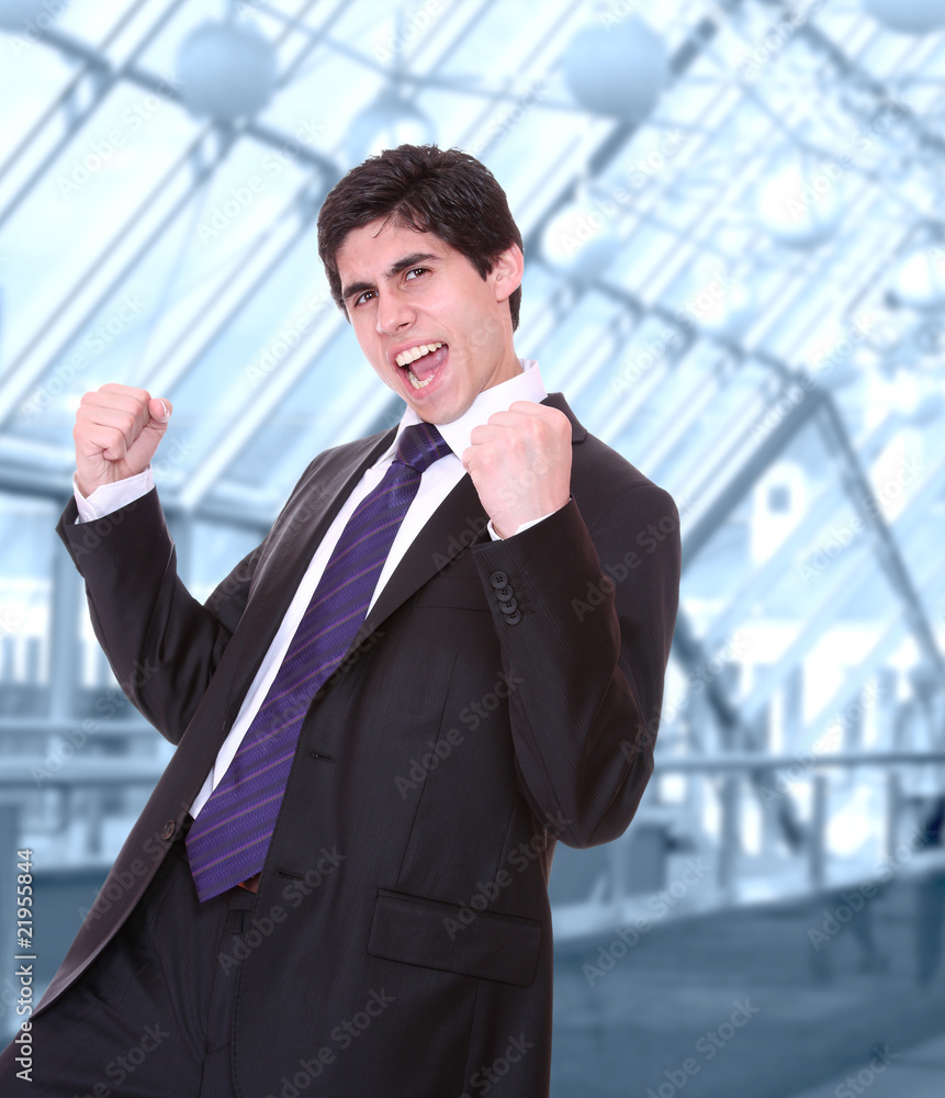 Portrait of a successful business man Portrait of a successful business man