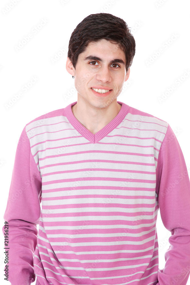 Obraz premium happy young casual man portrait
