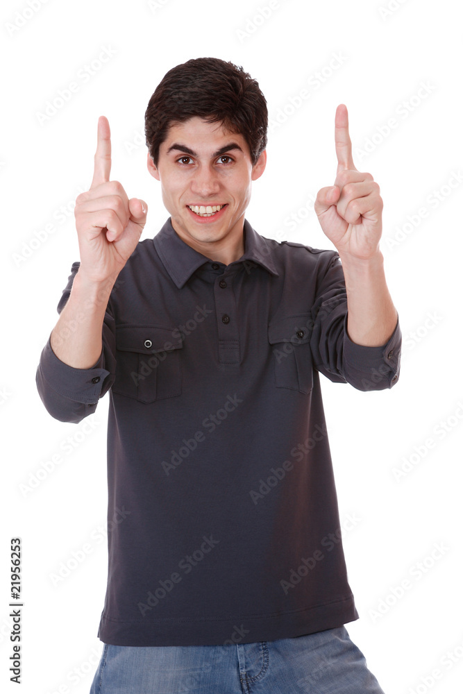 happy young casual man portrait happy young casual man portrait