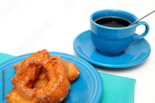 Buttermilk Donut And Coffee