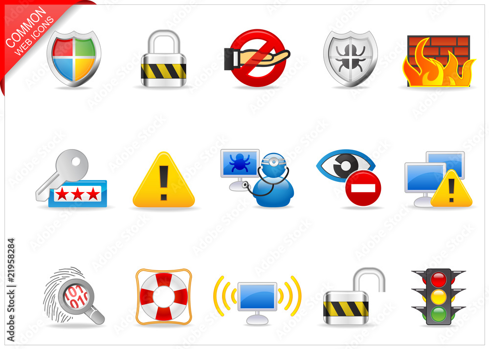 Common Web icons : set 3 Common Web icons : set 3