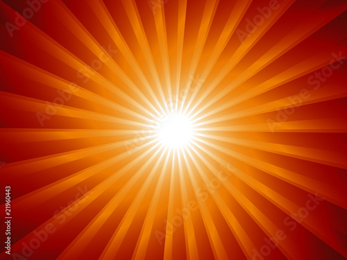 Creative vector sunburst