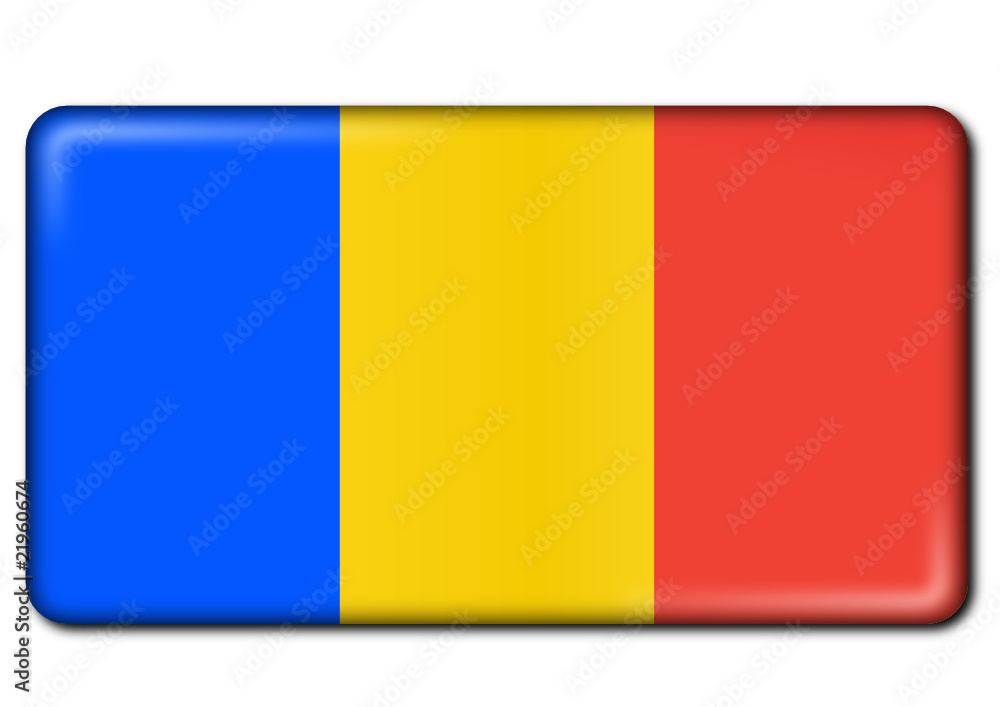 Fototapeta premium Drapeau Roumanie