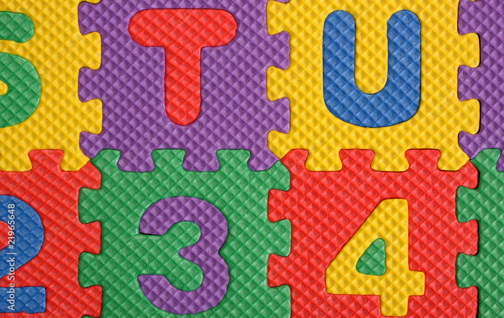Alphabet and Number Blocks Alphabet and Number Blocks
