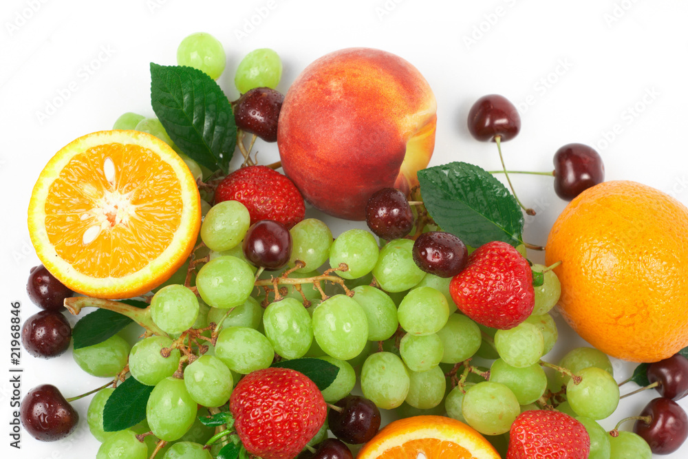 Still-life of fresh fruit Still-life of fresh fruit