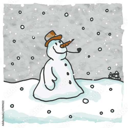 Il neige