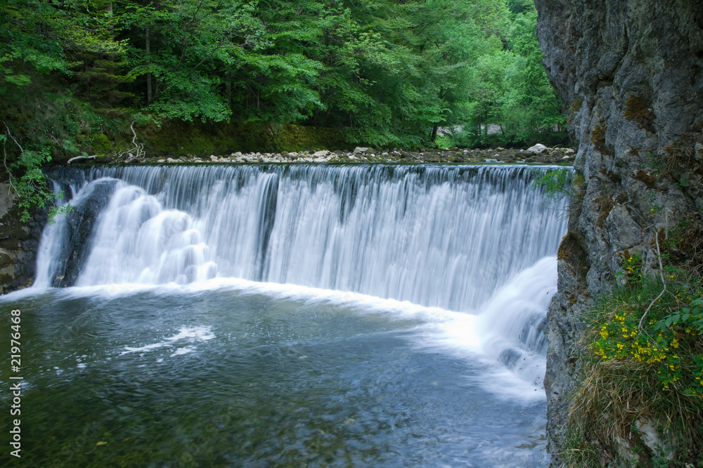 Obraz premium Fluss Kaskade