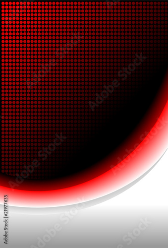 Abstract background red fire