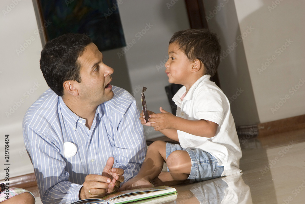 Father and son Father and son