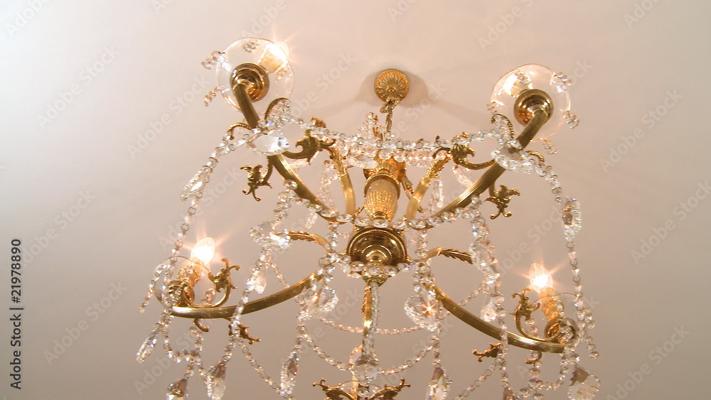 Ceiling crystal chandelier Ceiling crystal chandelier