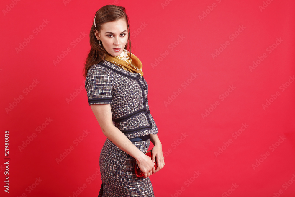 Fotografie Young and pretty woman