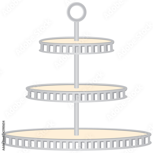 Three Tiered Serving Tray