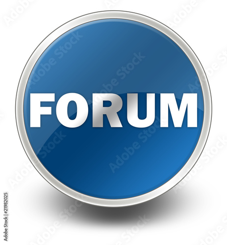 Glossy Icon "Forum"