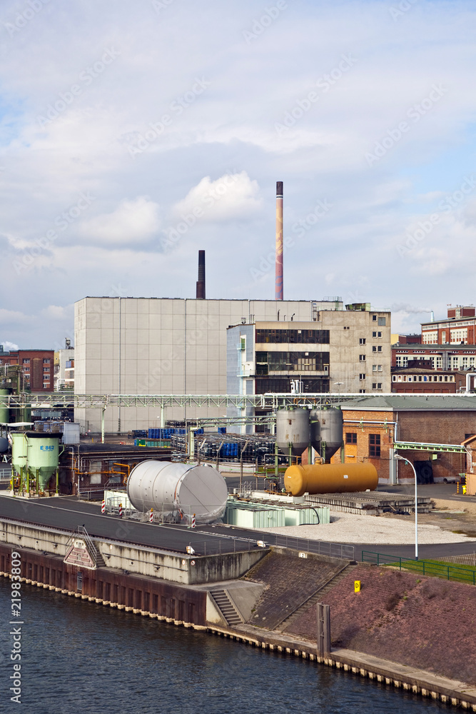 Obraz premium industrial building