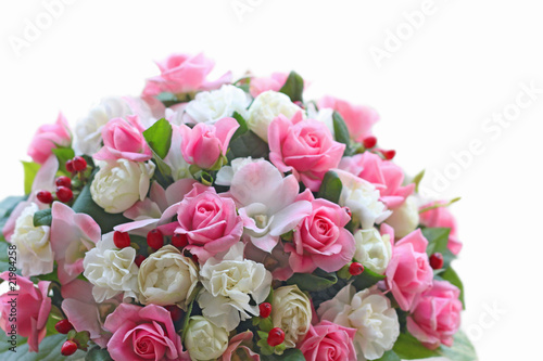 pink rose bouquet