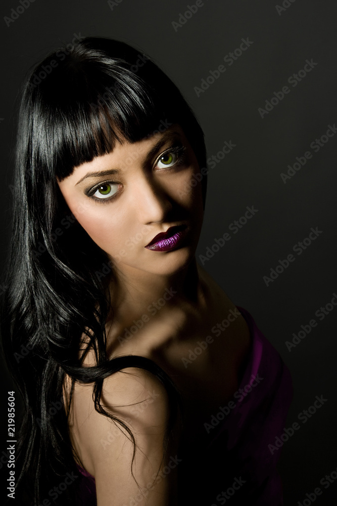 Fototapeta premium portrait of a beautiful woman