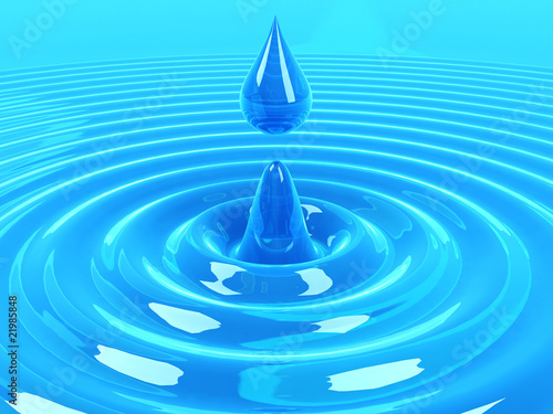 Water drop - Splash photo