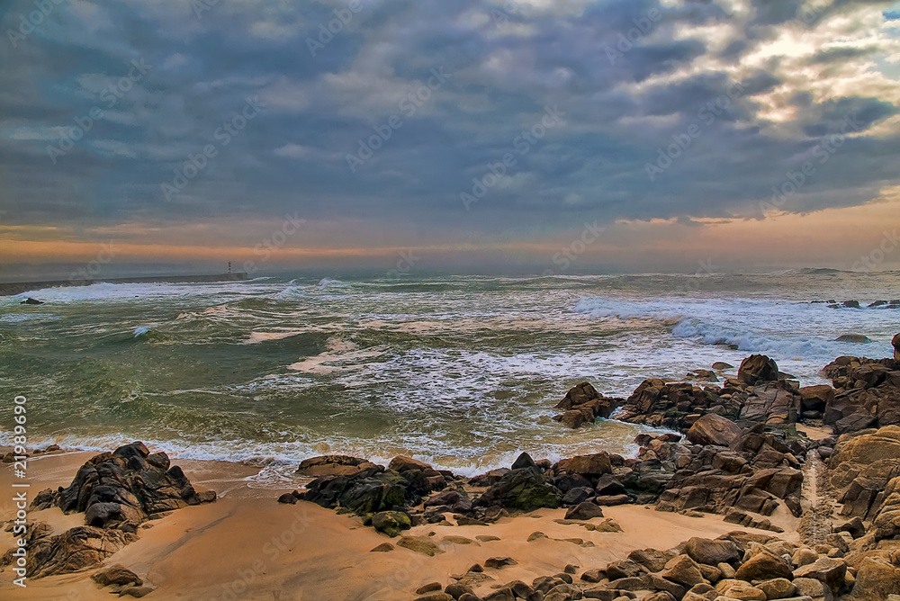 Beautiful landscape of the ocean Beautiful landscape of the ocean