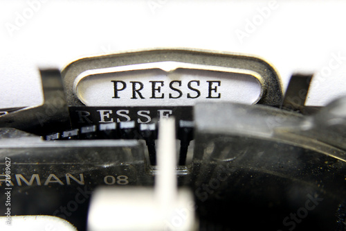 Presse Typewriter