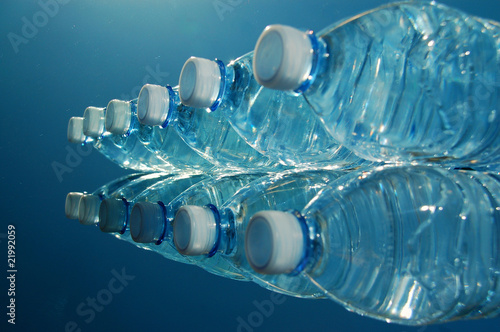 Water bottles photo