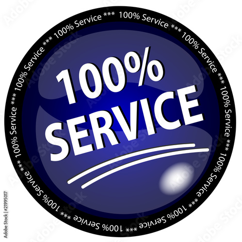 100% Service Button